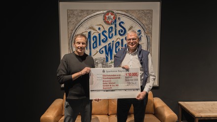 Brauerei Gebr. Maisel unterstützt Sternstunden e.V. erneut mit 50.000 Euro