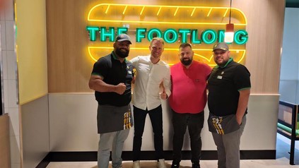 Team des Subway-Restaurants in Bühl-Vimbuch