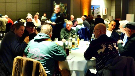 Weihnachtsfeier für obdachlose Menschen im Hotel Le Méridien Hamburg