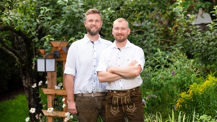 Matthias Margreiter und Rainer Keplinger, Gastgeber der Naturapartments Alpbach