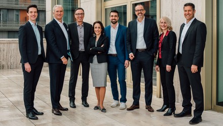 Claudio Lermer, Jörg Rutschke, Daniel Meier, Franziska Kuhn, Marco Meier, Markus Binkert, Daniela Corboz und Dirk Rosenberg