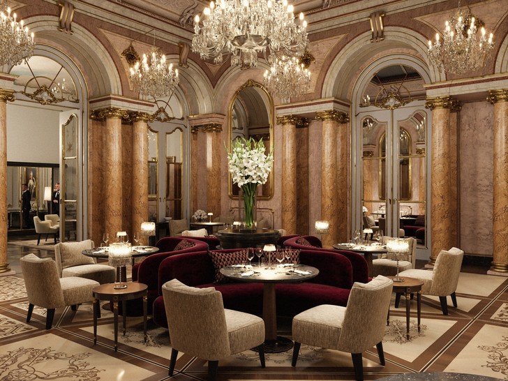 Das neue Restaurant im Spiegelsaal