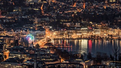 Panorama von Zürich