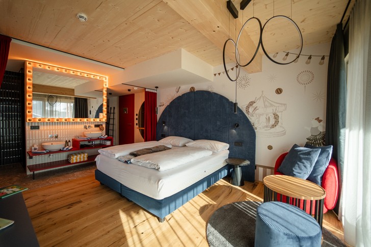 Zimmer im Familienhotel "EdeR FriDa"