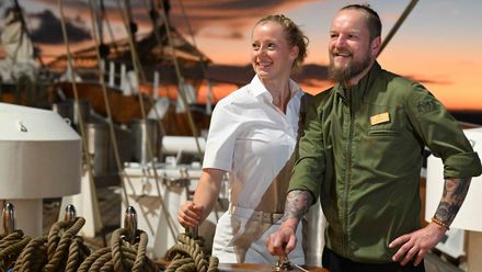 Maik Albrecht und Franziska Pauli