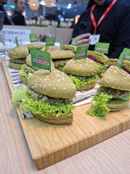 Matcha-Patty von Wiesnhof