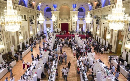 Panorama der Weinmesse VieVinum