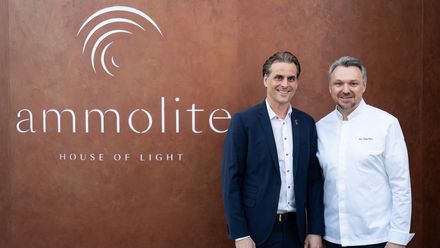 Thomas Mack und Chefkoch Peter Hagen-Wiest