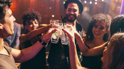 Party im Club