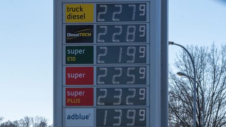 Hohe Spritpreise an der Tankstelle