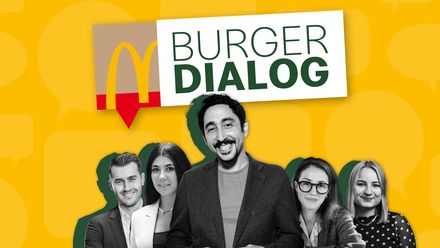 Burger Dialog von McDonald’s Deutschland