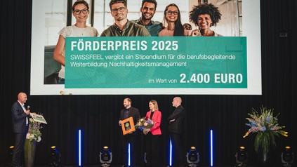 Verleihung des Green-Sleeping-Awards