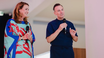 Marie-Anne Wild und Tim Raue