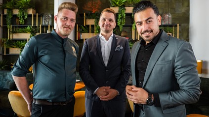 Ralf Göbel, Semir Zenunovic und Ali Mohamad