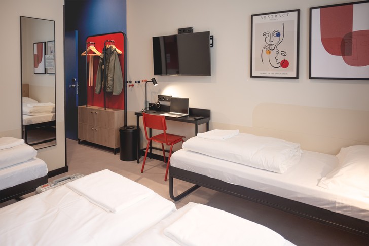 Zimmer im Meininger Hotel Barcelona Fira Gran Via