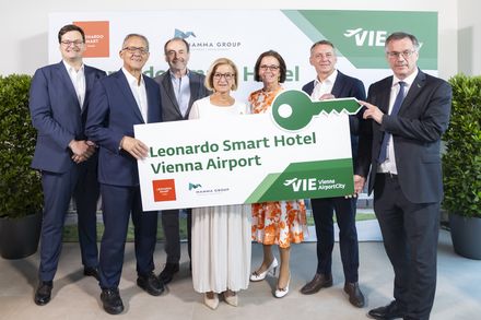Eröffnung des Leonardo Smart Vienna Airport