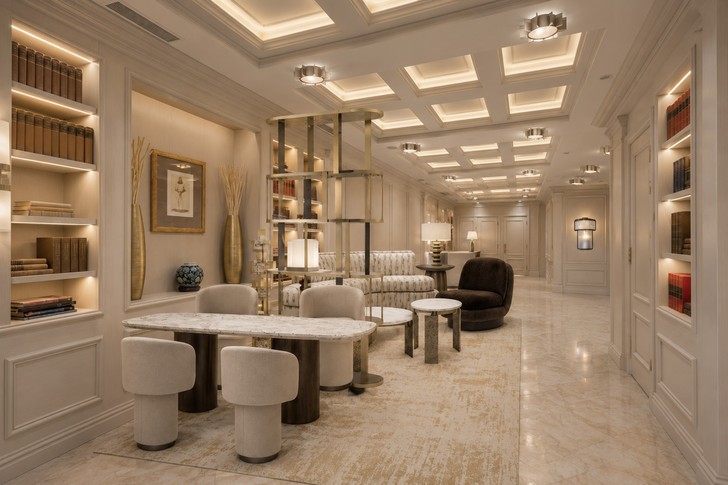 Lobby des Blakely Hotels