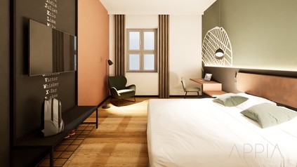 Zimmer im neuen Essential by Dorint Mannheim Taylor Park