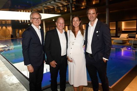 Frank Marrenbach, Dr. Maximilian Gutsche, Katharina Hurler und Maximilian Hurler