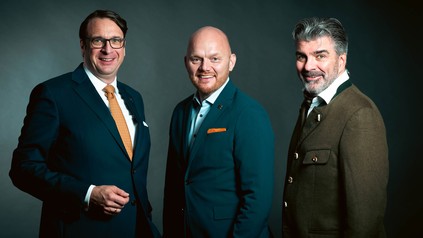 Alexander Aisenbrey, Alex Obertop und Oliver Mathée