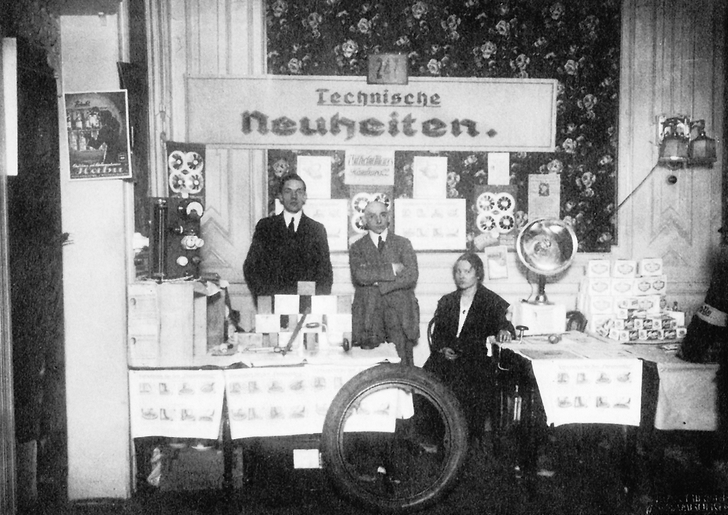 Messestand aus den 1920er-Jahren auf der Internorga