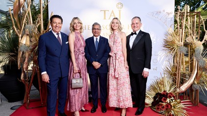Spiridon Sarantopoulos, Nina Meise, Gaurav Pokhariyal, Julia Meise und Albert Mayr