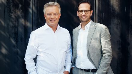 Portrait Daniel Curto Esterhaus und Dr. Alexander Thaler