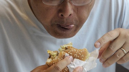 Mann ist Burger