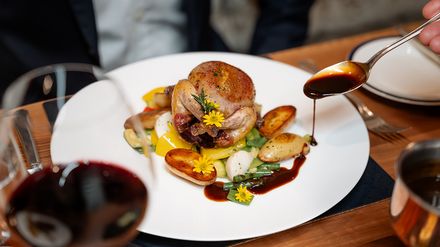 Essen im Trofana Royal