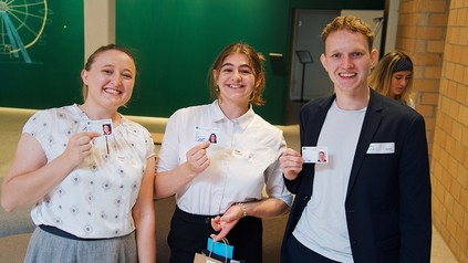 Schüler der Hotelfachschule Thun Schweiz