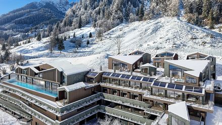 Außenansicht Motel Glockna