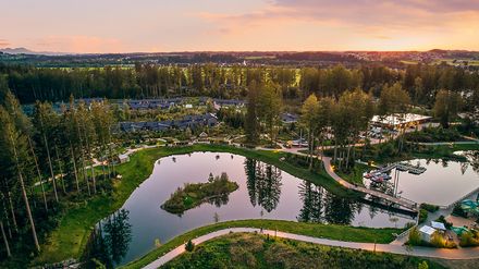 Center Parcs Anlage von oben