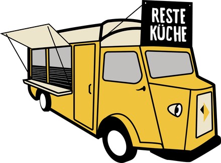 Skizze des Foodtrucks von Katharina Schulenburg