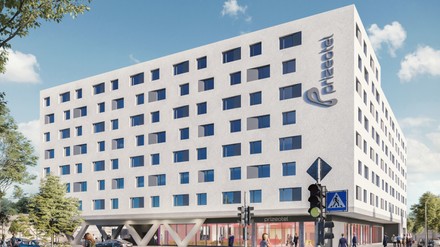 Die Eröffnung des ersten Prizeotels am Wiener Hauptbahnhof ist für Sommer 2022 geplant. (Foto: © INVESTER United Benefits)