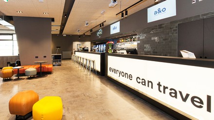 a&o Hostel Lobby