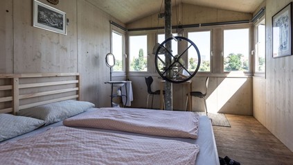 Das Pop-up Hotel Basel mit moderner, nostalgischer Einrichtung