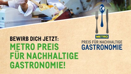 Auszeichnung und Ansporn zugleich - das ist der METRO Preis für nachhaltige Gastronomie. (Foto: © Metro)
