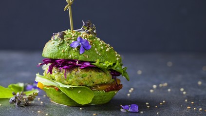 Veganer Burger