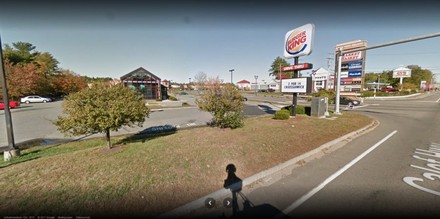 Burger King Schild an Straße