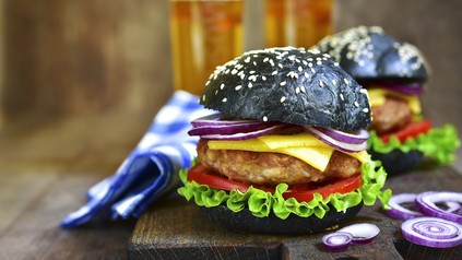 Ein veganer Burger