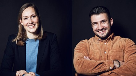 Marlene Treppner und Lukas Meier freuen sich auf neue Aufgaben