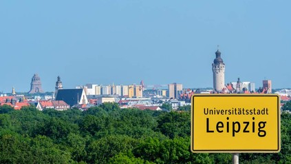 Panorama von Leipzig