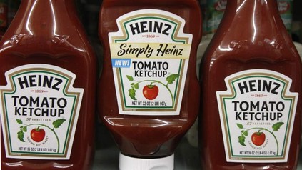 Heinz Ketchupflaschen