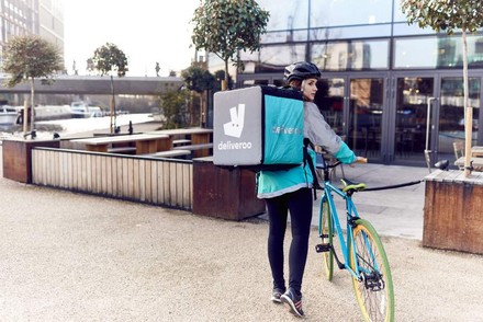 Deliveroo Fahrradkurier