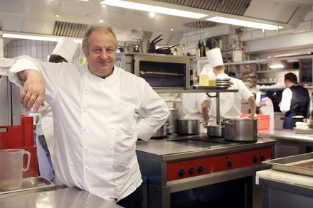 Sternekoch Vincent Klink in der Küche