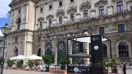 Das Welt Museum in Wien von außen