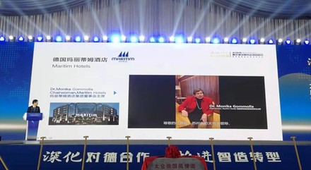 Festakt in China mit Videobotschaft von Dr. Monika Gommolla