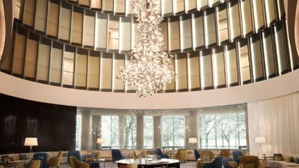 Das Fünf-Sterne-Superior-Hotel "The Fontenay" in Hamburg von innen