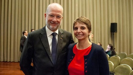 Marie Forestier und Pierre-André Michoud.