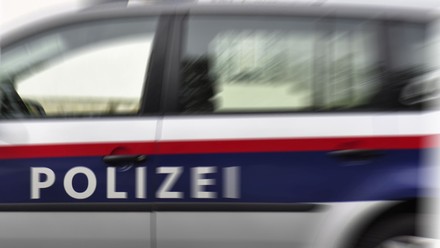 Polizeiauto in Österreich